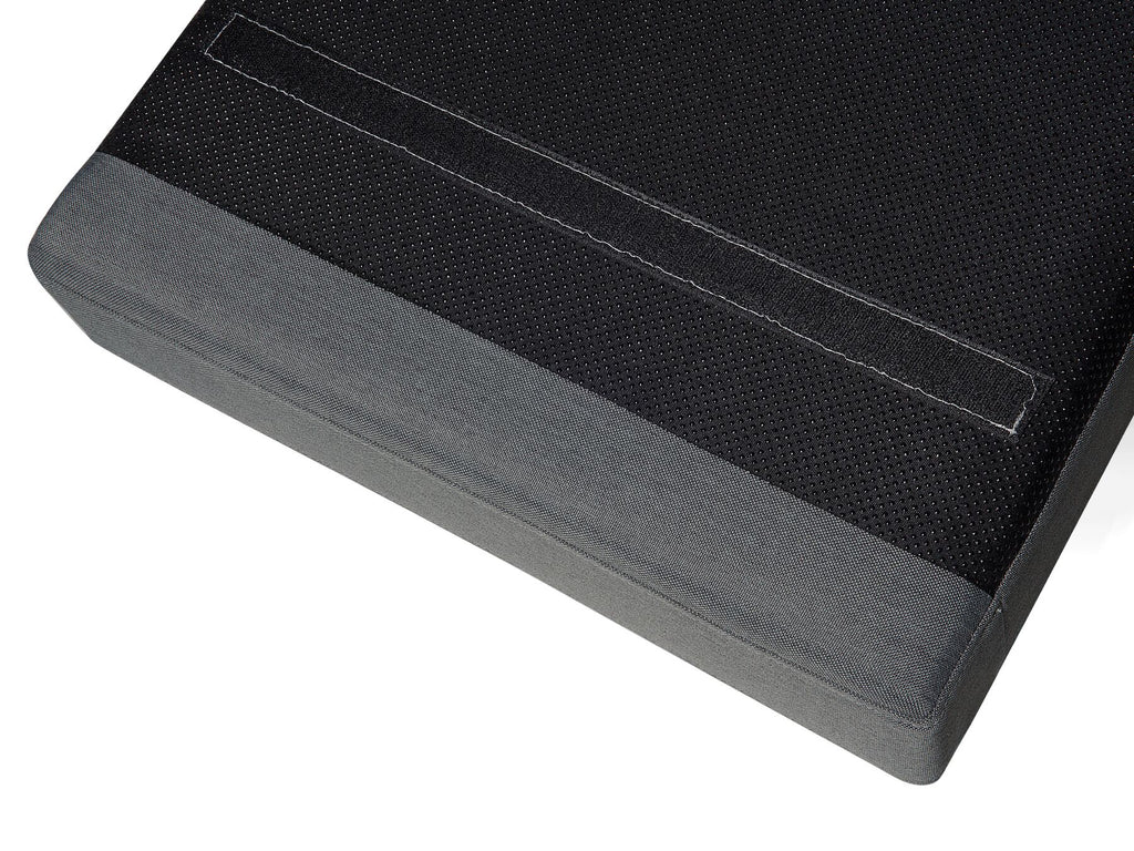 Corner Sofa STOCKHOLM Fabric Dark Grey 6 Seater Right Hand