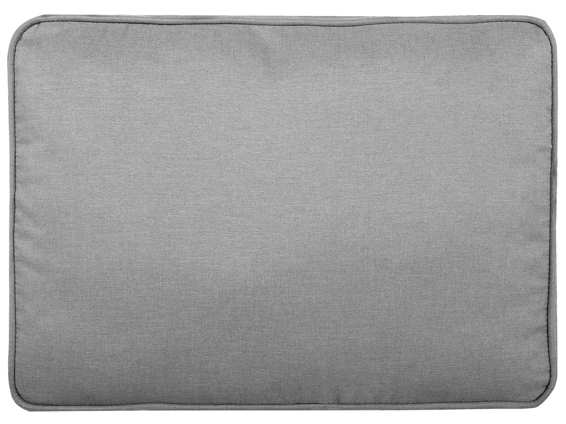 Corner Sofa Bed NESNA Fabric Light Grey with Storage 3 Seater Right Hand