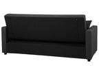 Sofa Bed GLOMMA Fabric Dark Grey 3 Seater