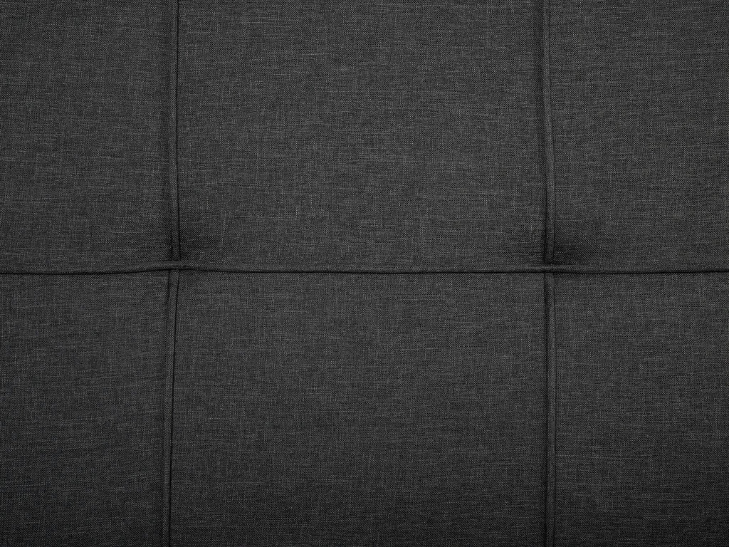 Sofa Bed GLOMMA Fabric Dark Grey 3 Seater