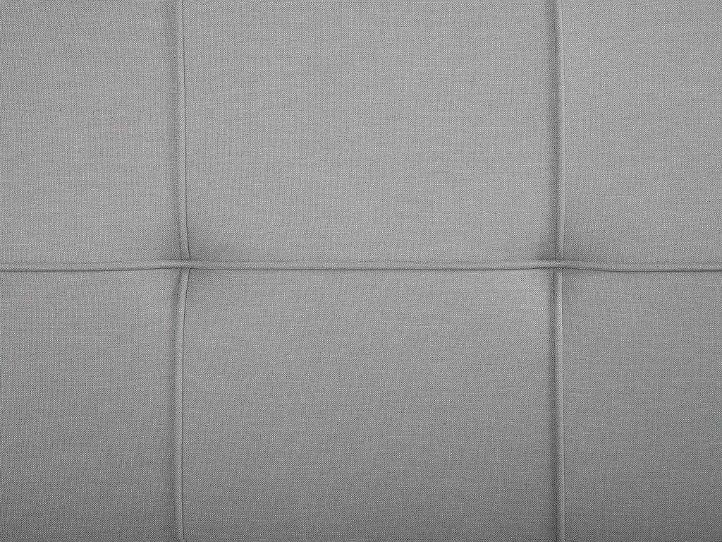 Sofa Bed GLOMMA Fabric Light Grey 3 Seater