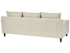 Corner Sofa ELVENES Fabric Light Beige 3 Seater Right Hand