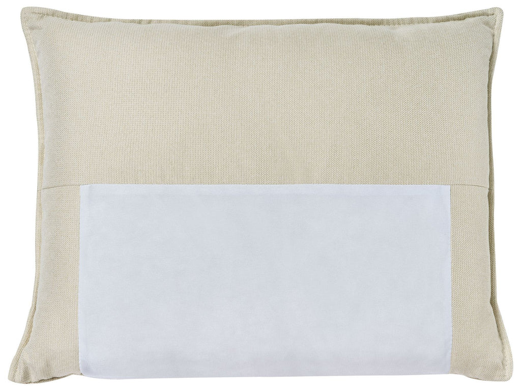 Corner Sofa ELVENES Fabric Light Beige 3 Seater Right Hand