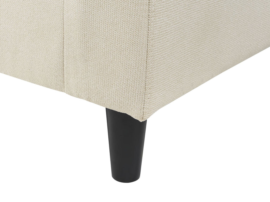 Corner Sofa ELVENES Fabric Light Beige 3 Seater Right Hand