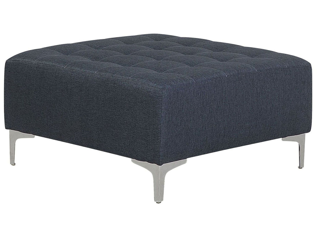 Modular U-Shape Sofa Bed ABERDEEN Fabric Dark Grey 5 Seater