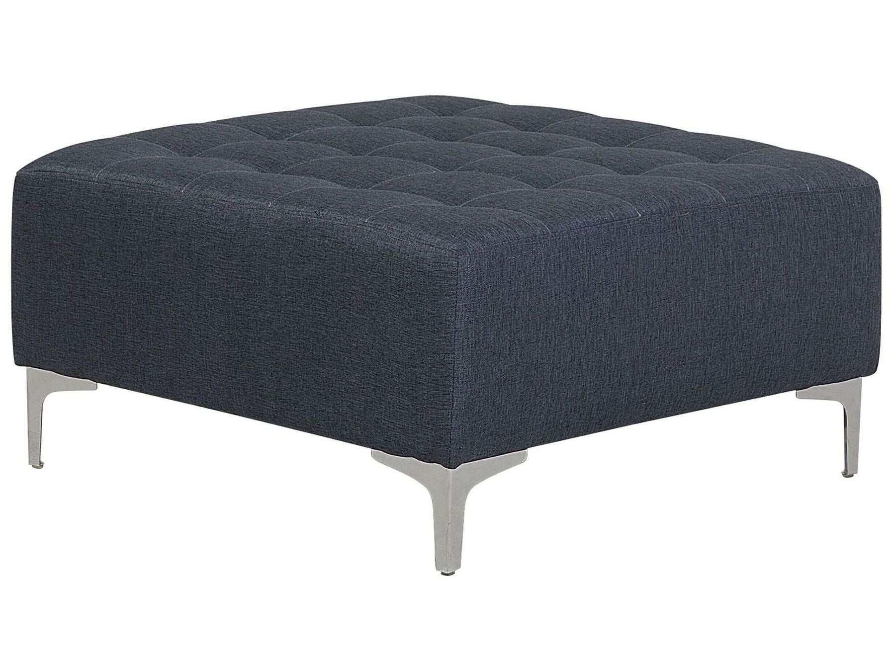 Modular U-Shape Sofa Bed ABERDEEN Fabric Dark Grey 5 Seater