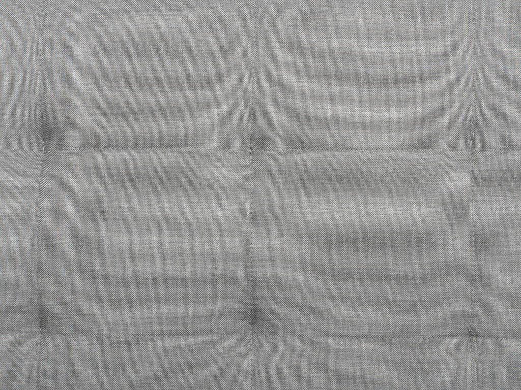 Sofa Bed VEHKOO Fabric Light Grey 3 Seater