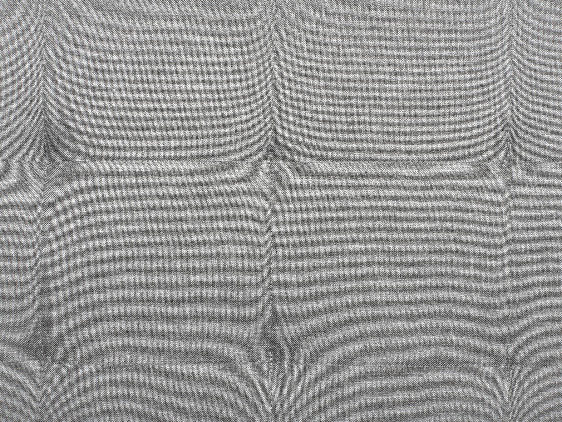 Sofa Bed VEHKOO Fabric Light Grey 3 Seater