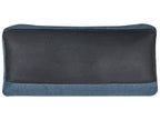 Left Hand Fabric Corner Sofa Navy Blue GLOSLI