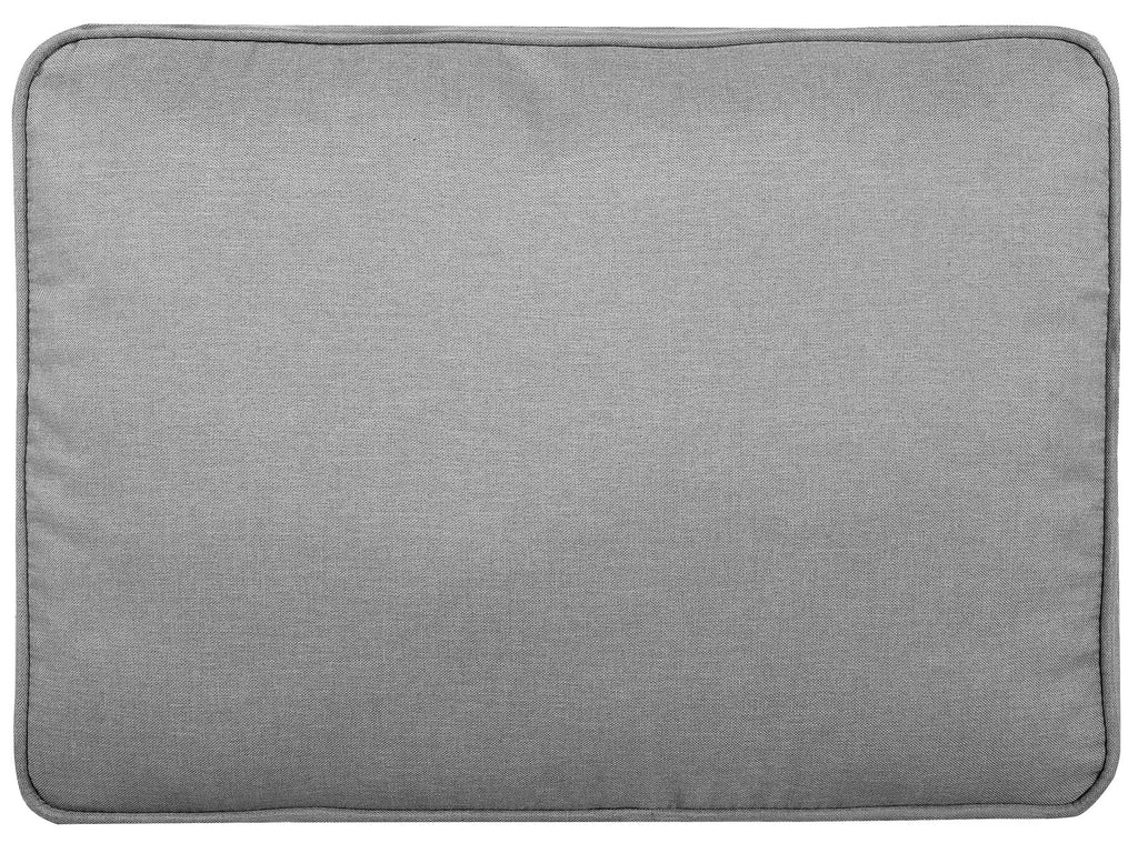 Corner Sofa Bed NESNA Fabric Light Grey with Storage 3 Seater Left Hand