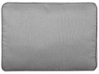 Corner Sofa Bed NESNA Fabric Light Grey with Storage 3 Seater Left Hand