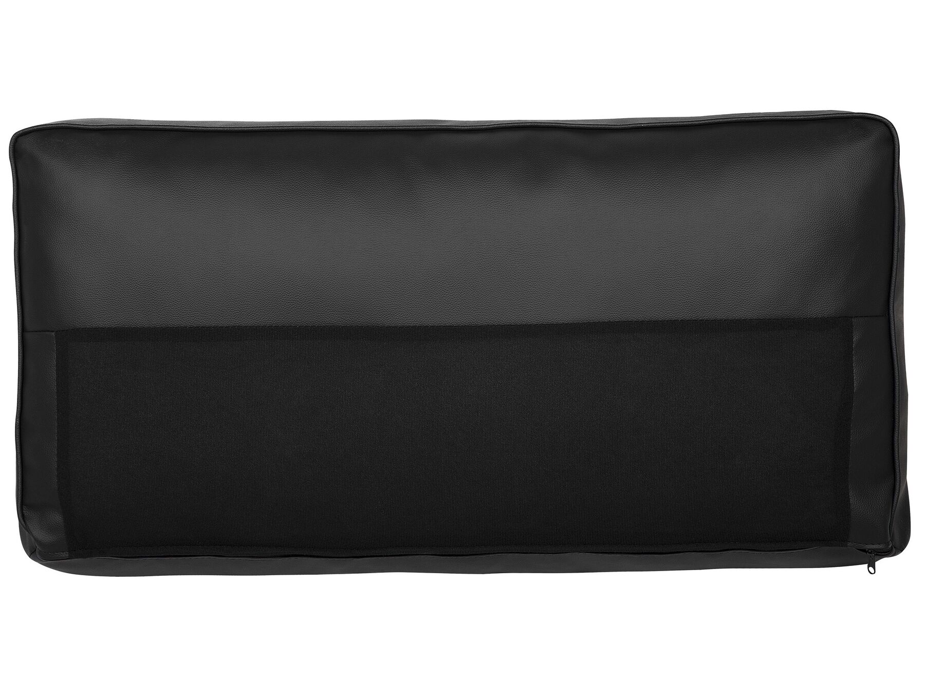 3 Seater Leather Sofa Black SAVALEN