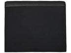 3 Seater Leather Sofa Black SAVALEN