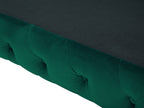 3 Seater Velvet Fabric Sofa Emerald Green SOTRA