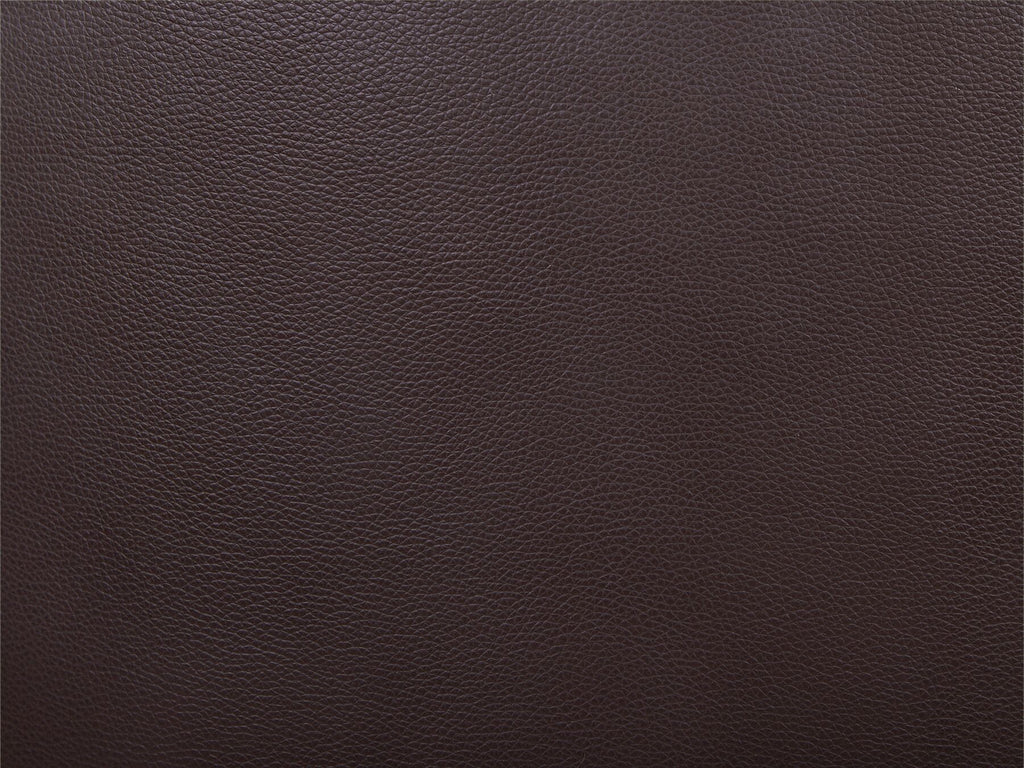 3 Seater Faux Leather Sofa Brown VOGAR