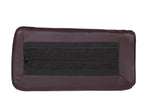 3 Seater Faux Leather Sofa Brown VOGAR