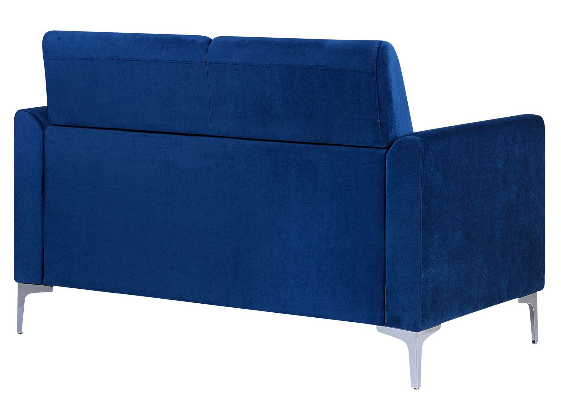 2 Seater Velvet Sofa Navy Blue FENES