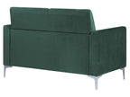 2 Seater Velvet Sofa Green FENES