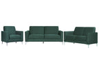 2 Seater Velvet Sofa Green FENES
