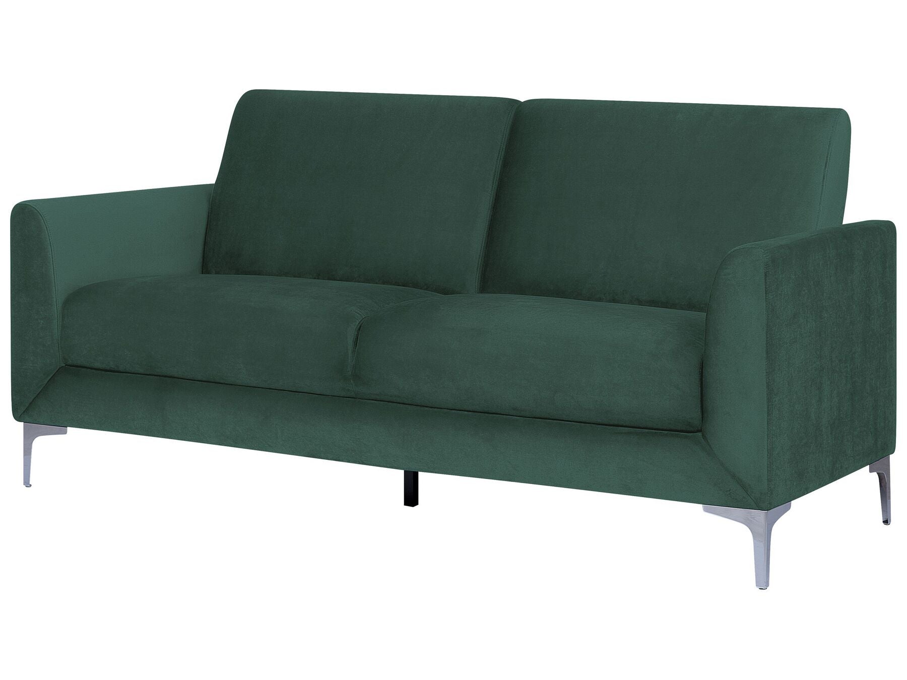 3 Seater Velvet Sofa Green FENES