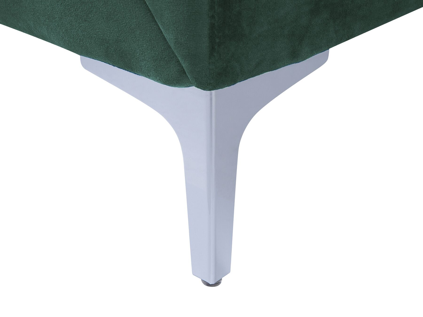 3 Seater Velvet Sofa Green FENES