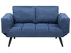 Fabric Sofa Bed Navy Blue