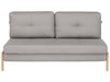Fabric Sofa Bed Light Grey