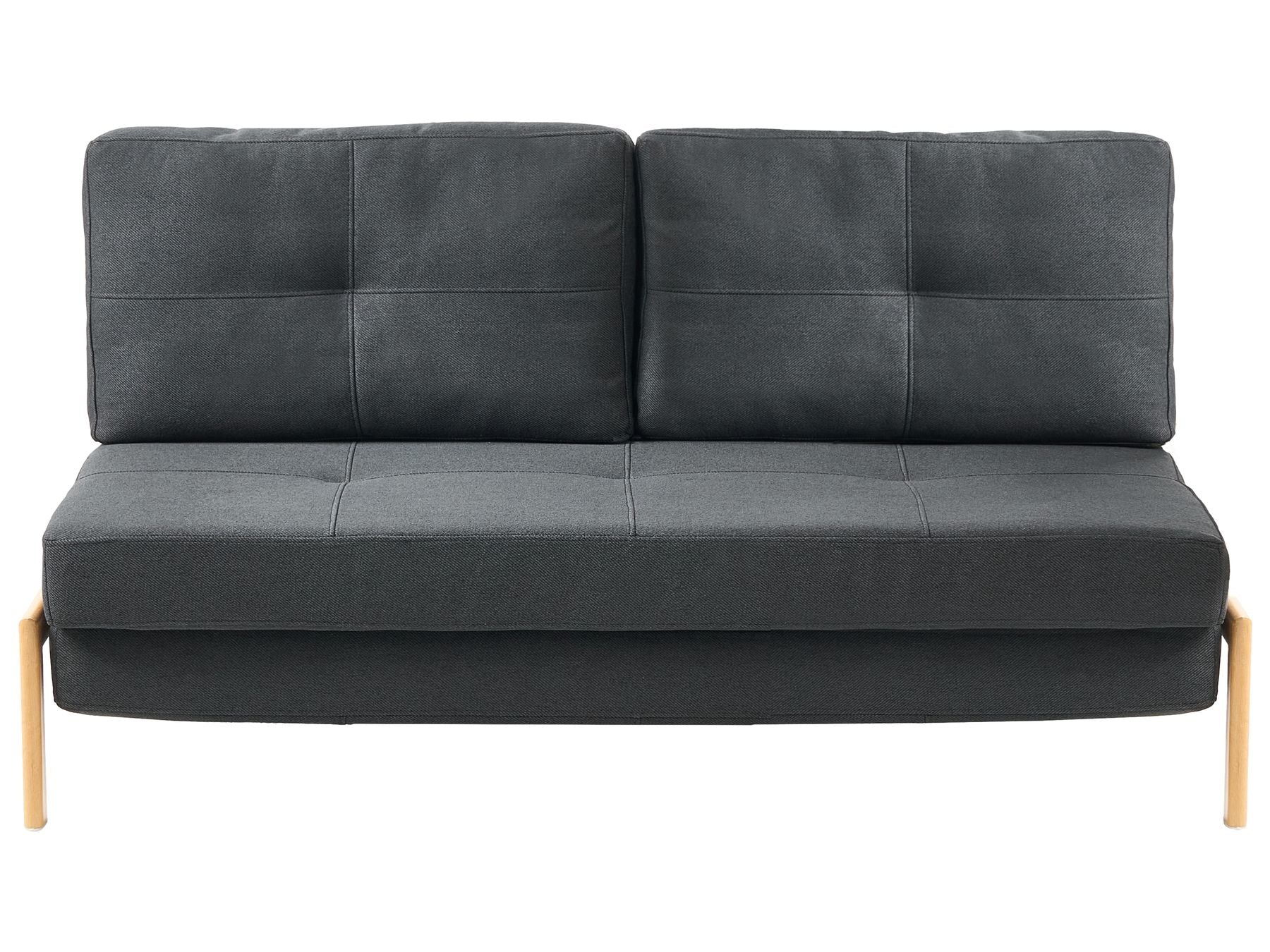 Fabric Sofa Bed Black EDLAND