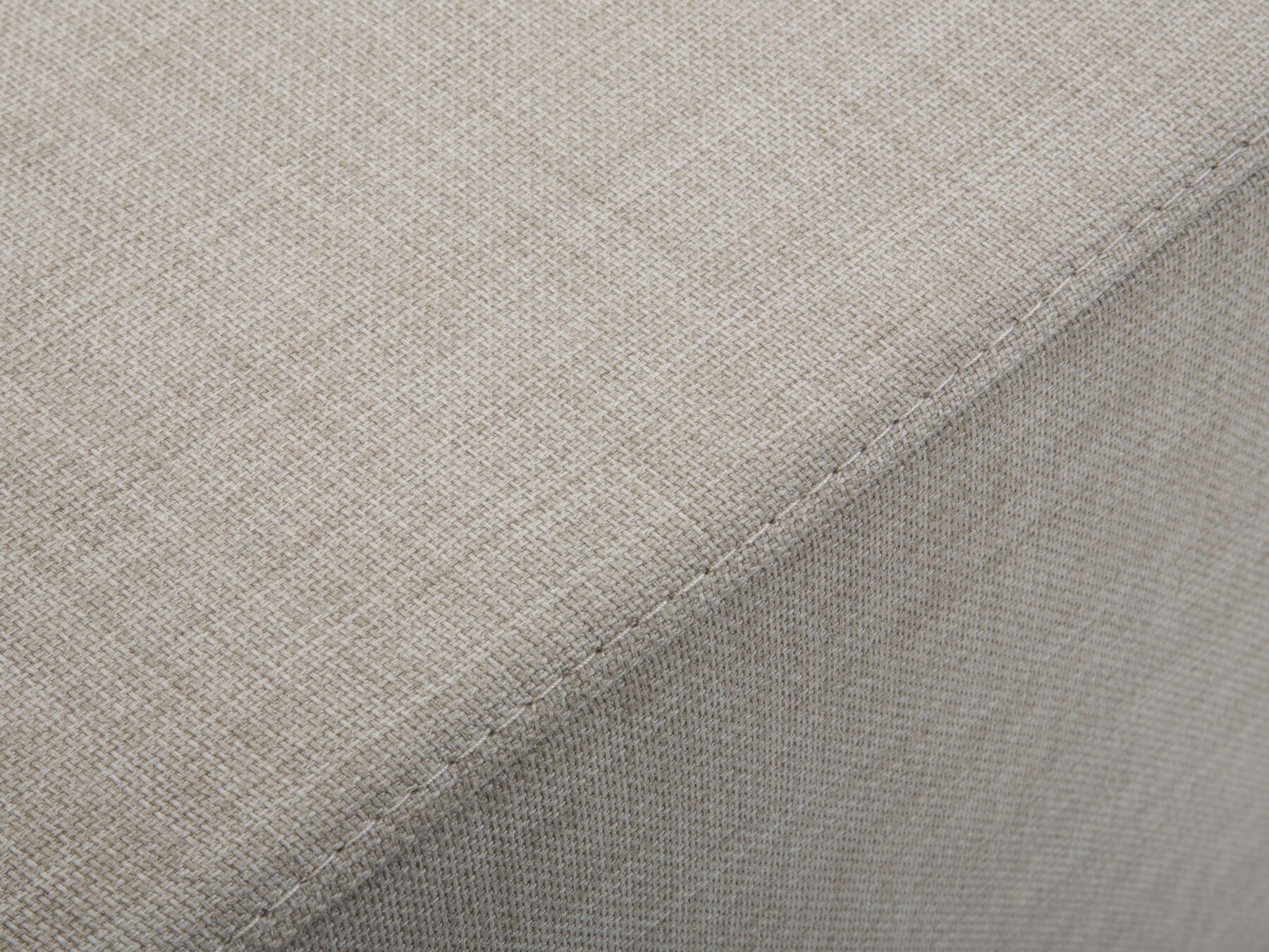 Corner Sofa STOCKHOLM Fabric Beige 6 Seater Left Hand