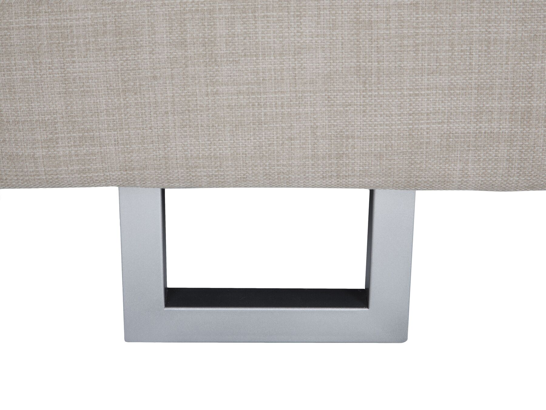 Corner Sofa STOCKHOLM Fabric Beige 6 Seater Left Hand