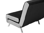 Single Sofa Bed FARRIS Fabric Black