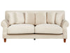 2 Seater Velvet Sofa Off-White