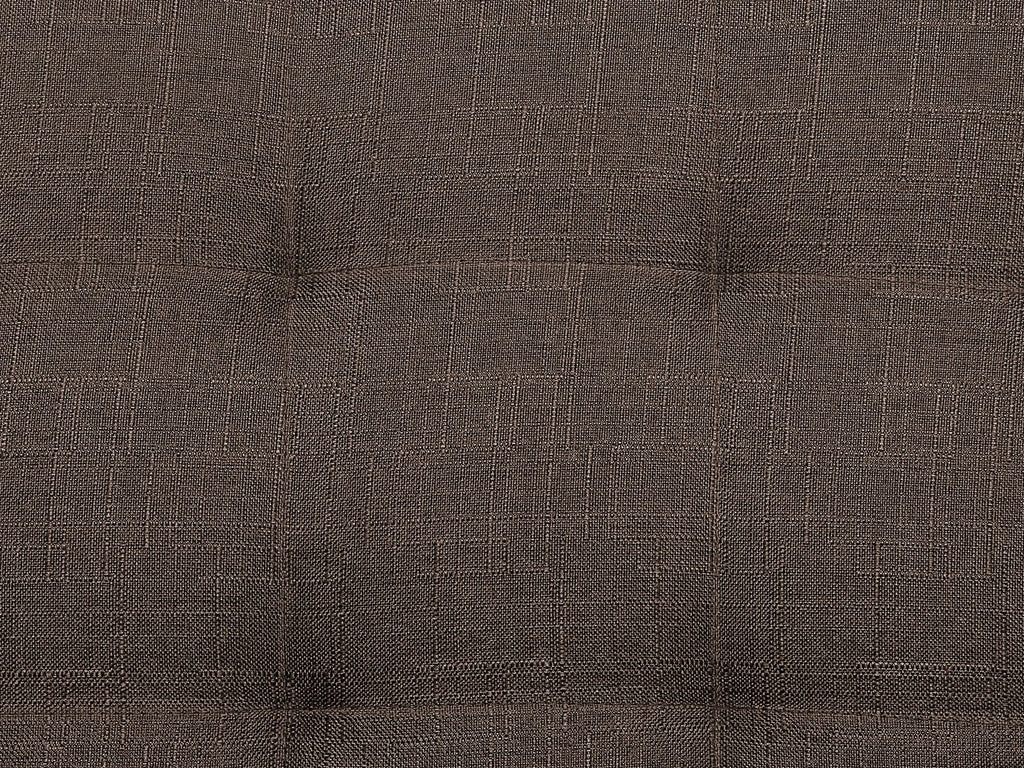 Modular Corner Sofa Bed ABERDEEN Fabric Dark Brown 4 Seater Left Hand