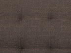 Modular Corner Sofa Bed ABERDEEN Fabric Dark Brown 4 Seater Left Hand