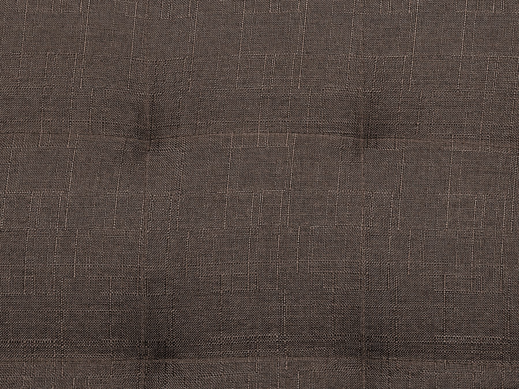 Modular Corner Sofa Bed ABERDEEN Fabric Dark Brown 4 Seater Left Hand