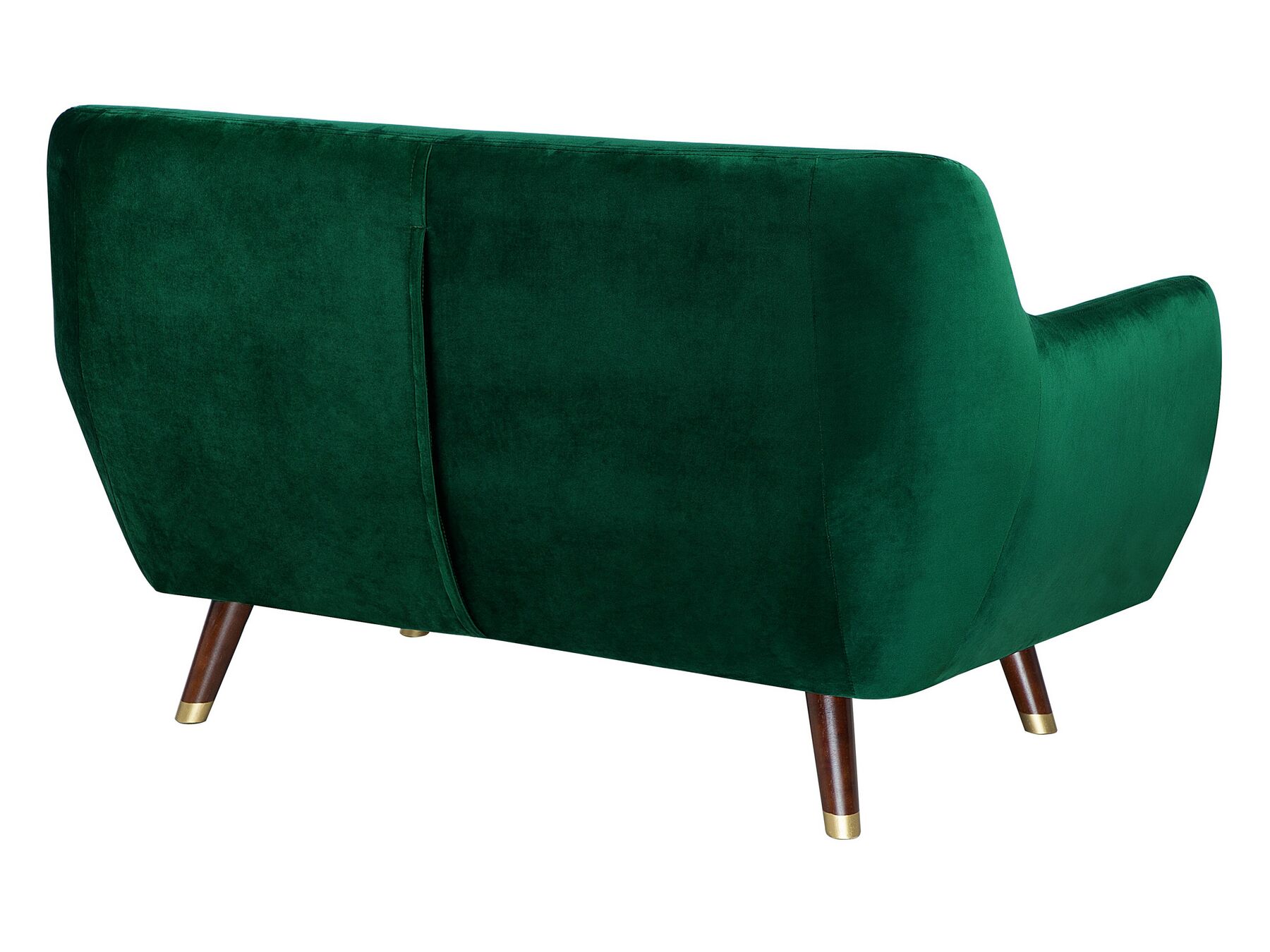 2 Seater Velvet Sofa Emerald Green BODO