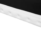 2 Seater Faux Leather Sofa White VISSLAND