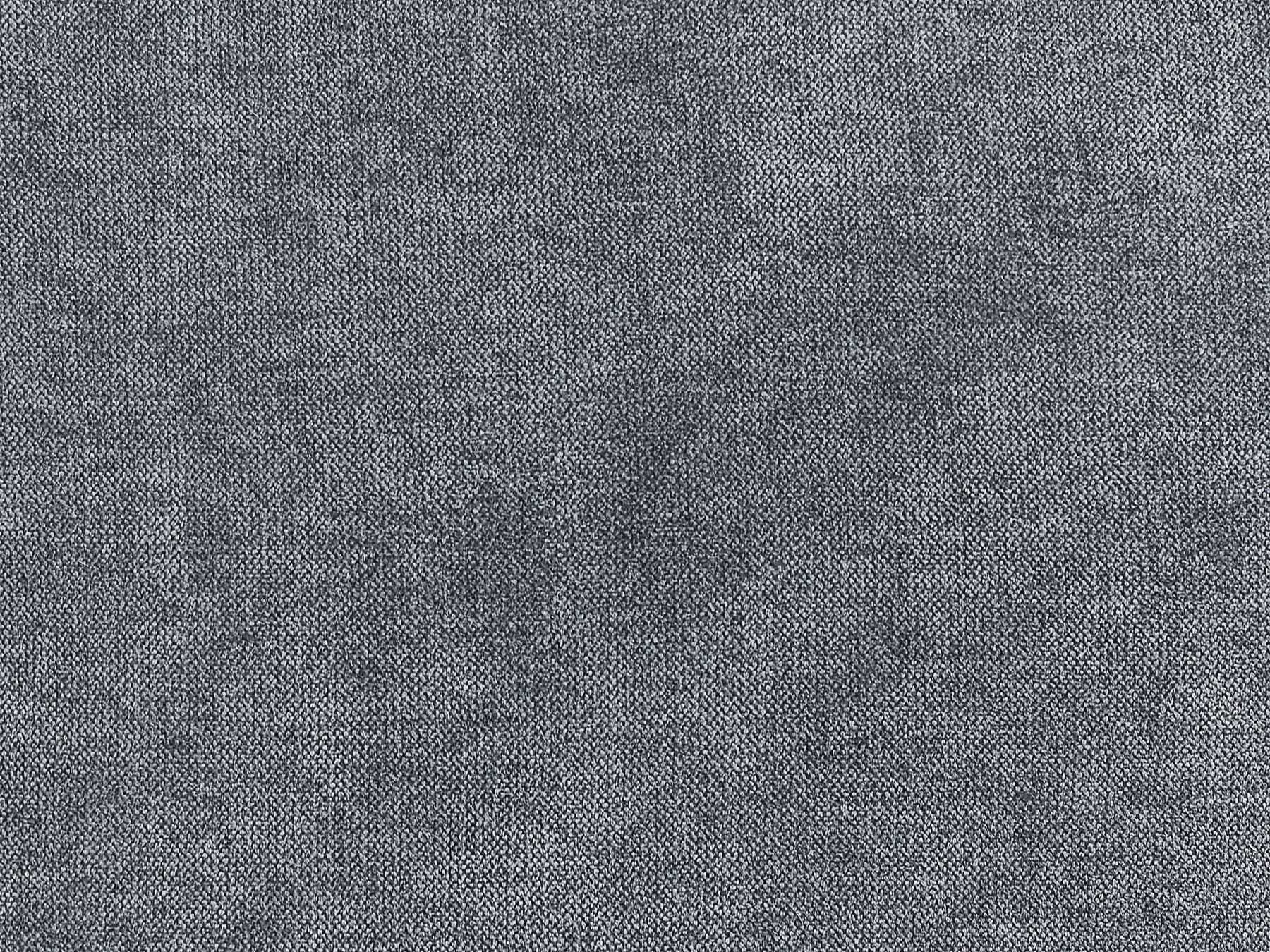 3 Seater Fabric Sofa with Ottoman Dark Grey AVESTA