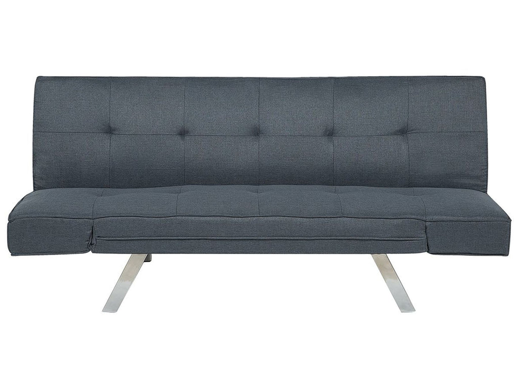Sofa Bed BRISTOL Fabric Dark Blue 3 Seater