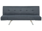 Sofa Bed BRISTOL Fabric Dark Blue 3 Seater