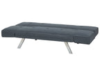 Sofa Bed BRISTOL Fabric Dark Blue 3 Seater