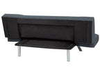 Sofa Bed BRISTOL Fabric Dark Blue 3 Seater