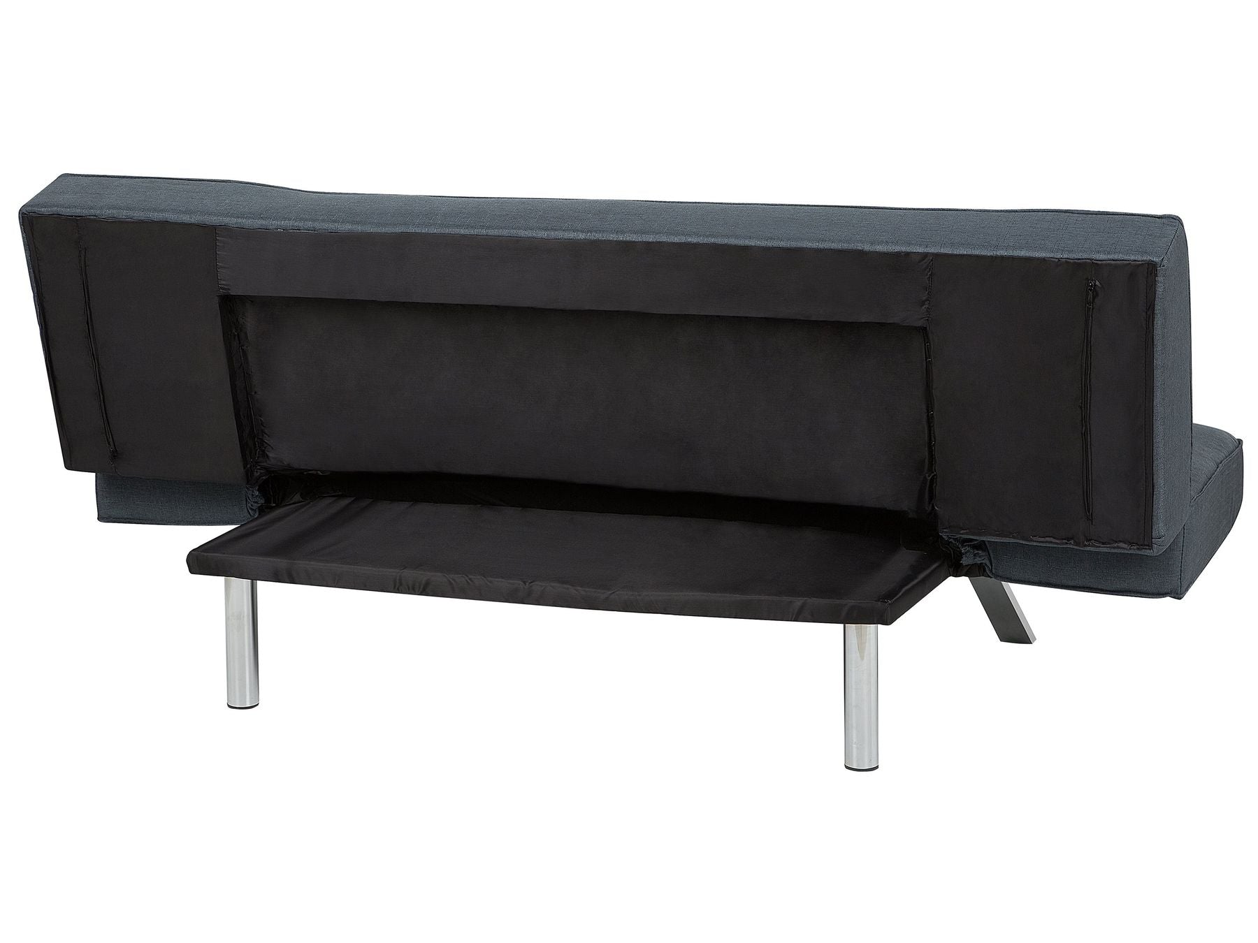 Sofa Bed BRISTOL Fabric Dark Blue 3 Seater