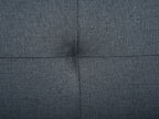 Sofa Bed BRISTOL Fabric Dark Blue 3 Seater