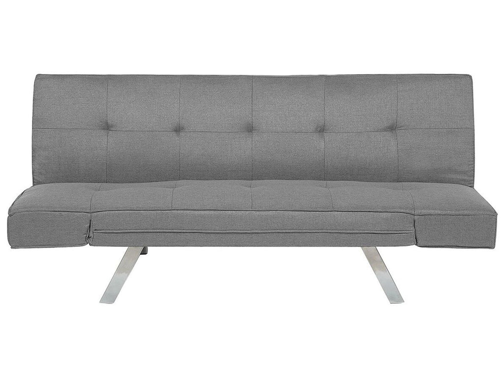 Sofa Bed BRISTOL Fabric Light Grey 3 Seater