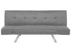 Sofa Bed BRISTOL Fabric Light Grey 3 Seater