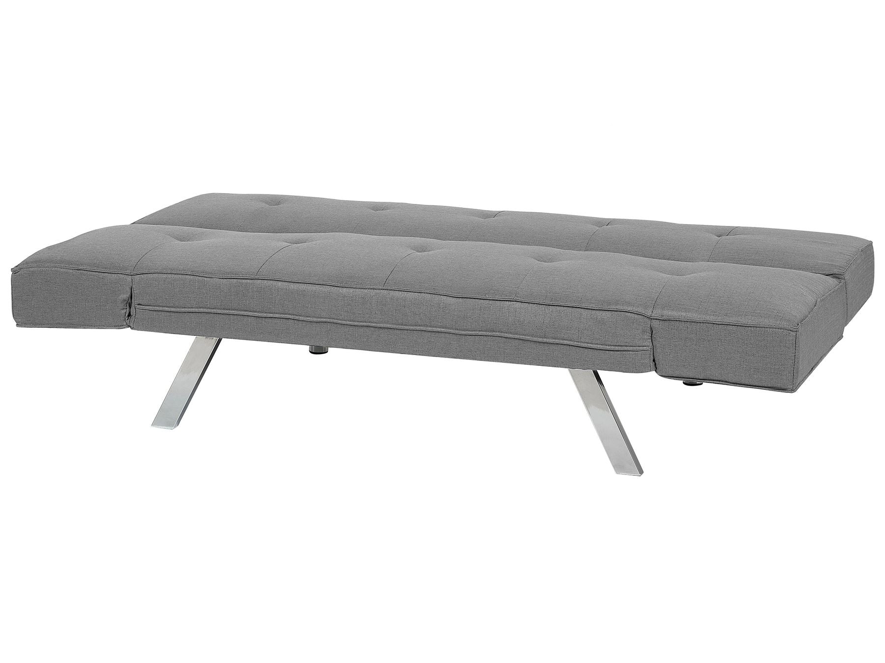 Sofa Bed BRISTOL Fabric Light Grey 3 Seater
