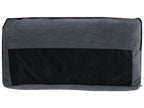 3 Seater Velvet Sofa Grey FALUN