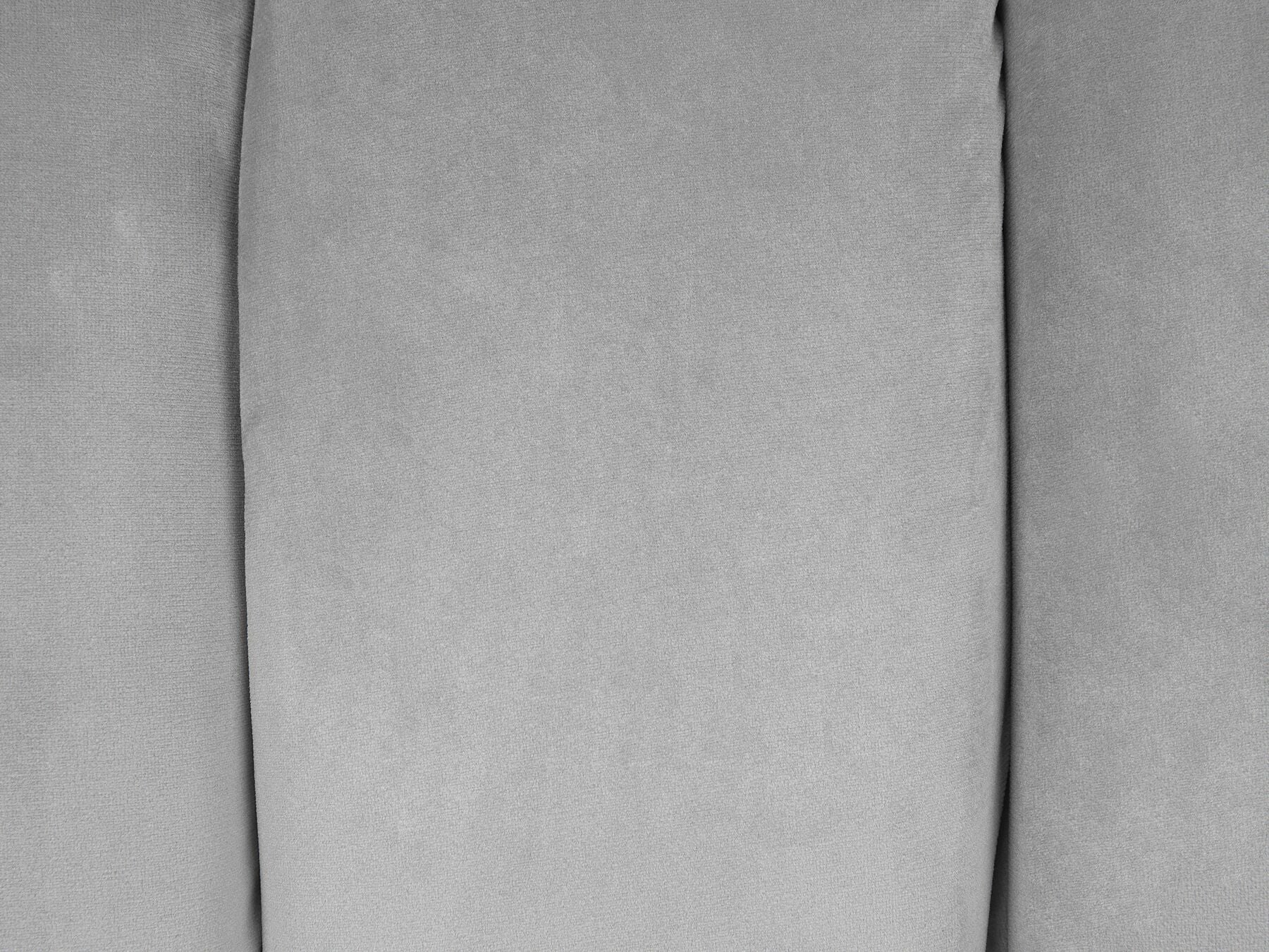 3 Seater Velvet Sofa Light Grey ALSVAG