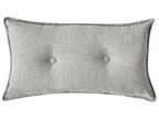 Corner Sofa DOLVA Fabric Light Grey 3 Seater Left Hand